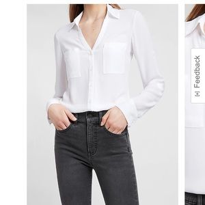 White Express Two Pocket Portofino Shirt